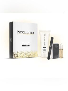 NIB NeoLumo NAIL KIT Home-Use Natural Manicure Set Kiwi
